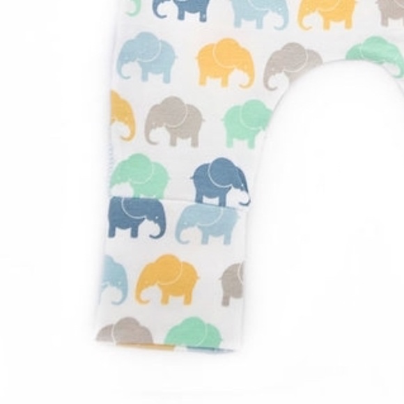 Harem Pants - Blue Elephant - Picture 3 of 4